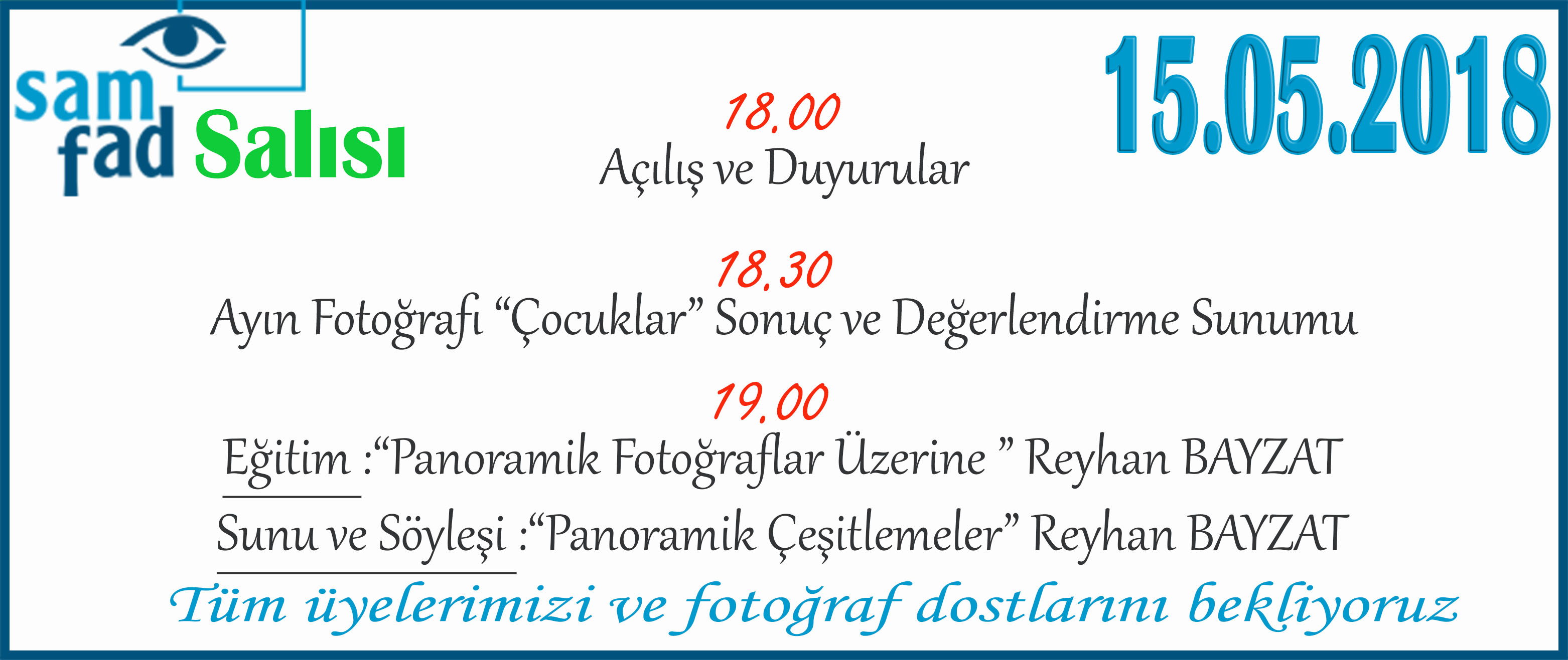 Ayın Fotoğrafı “Çocuklar” Sonuç ve Değerlendirme Sunumu